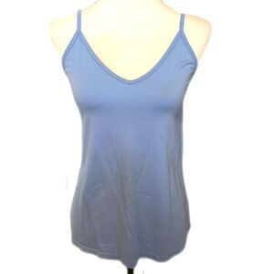 Diosun light blue halter tank top, cotton blend, lightweight, UNC Tarheels M